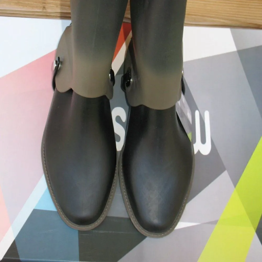 Melissa  Special Multi Way Riding Boots Black Green NWT - Image 7
