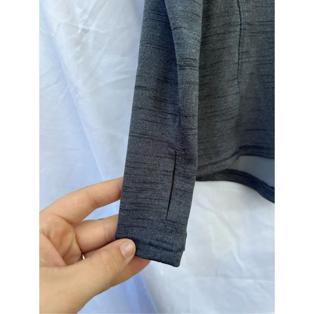 Champion Grey 1/4 Zip Woman’s Top Size Large - Image 7