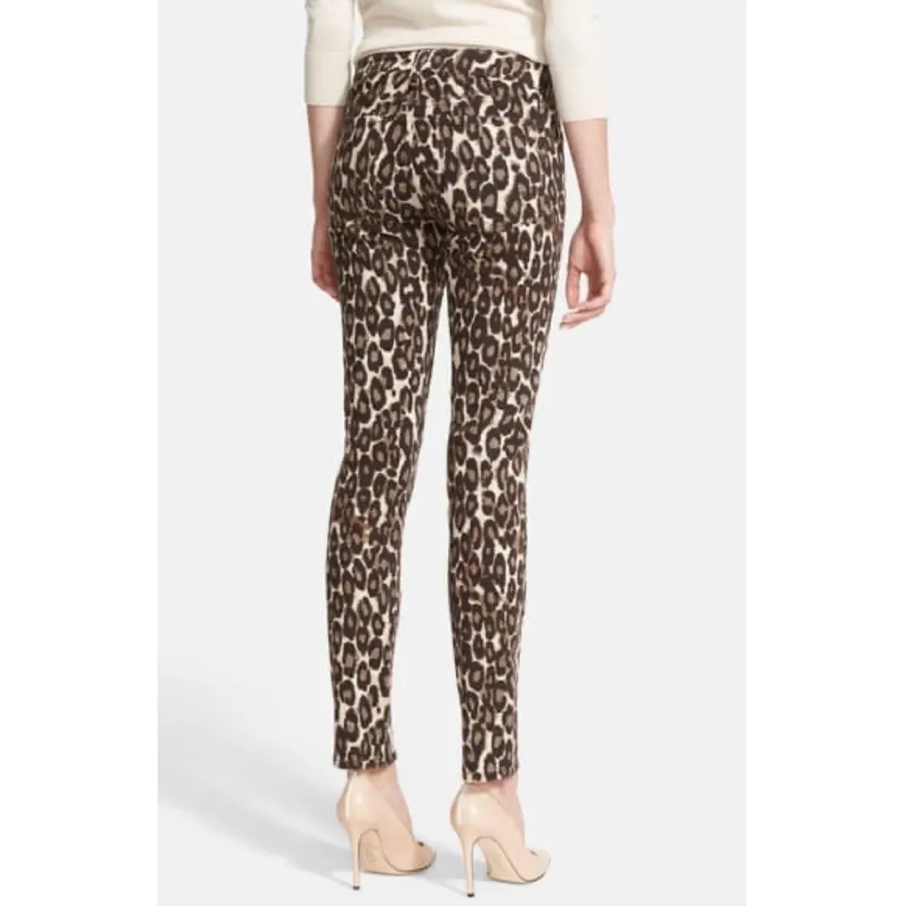 Kate Spade  perry street leopard skinny jeans - Image 3
