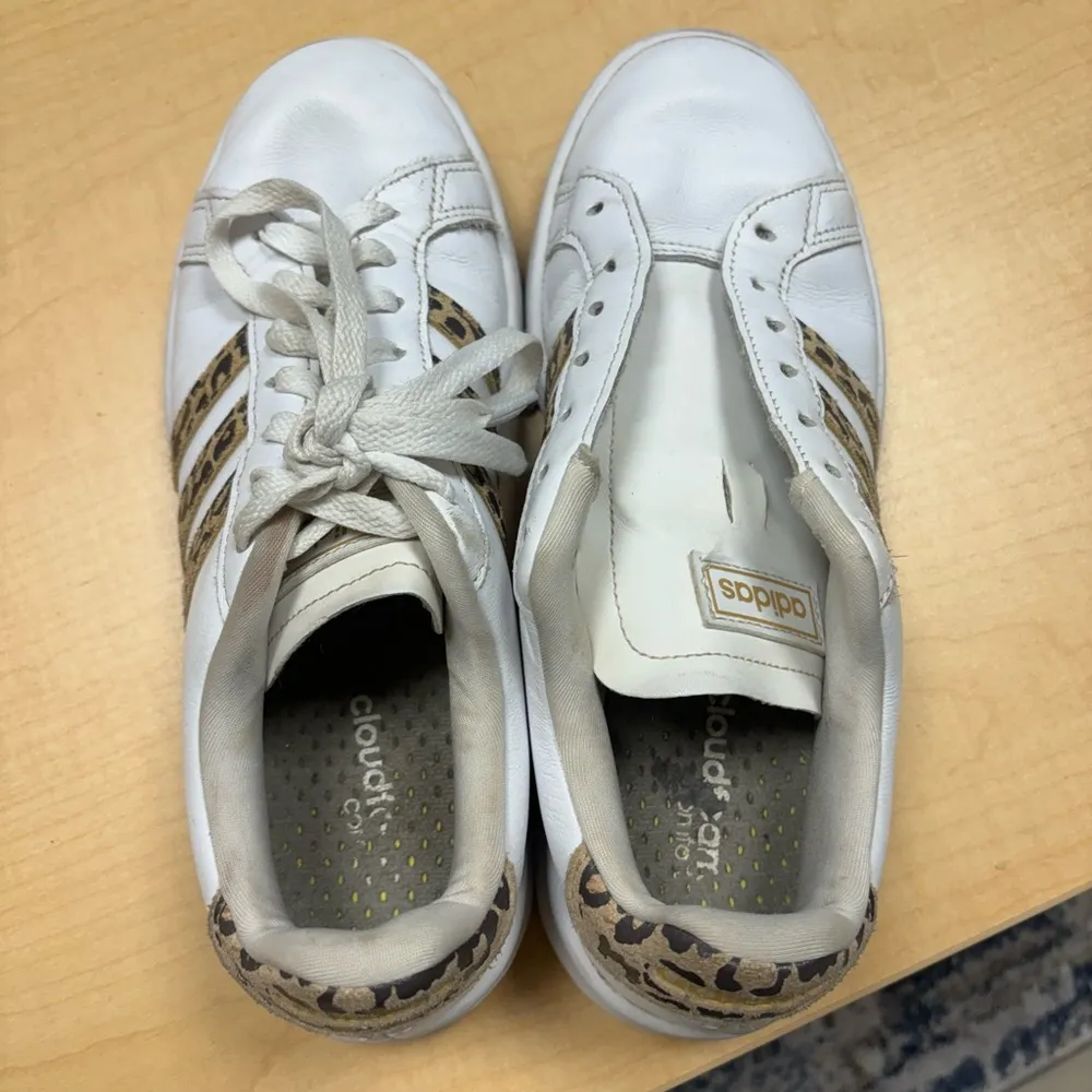 Cheetah Print Adidas Shoes - Image 3