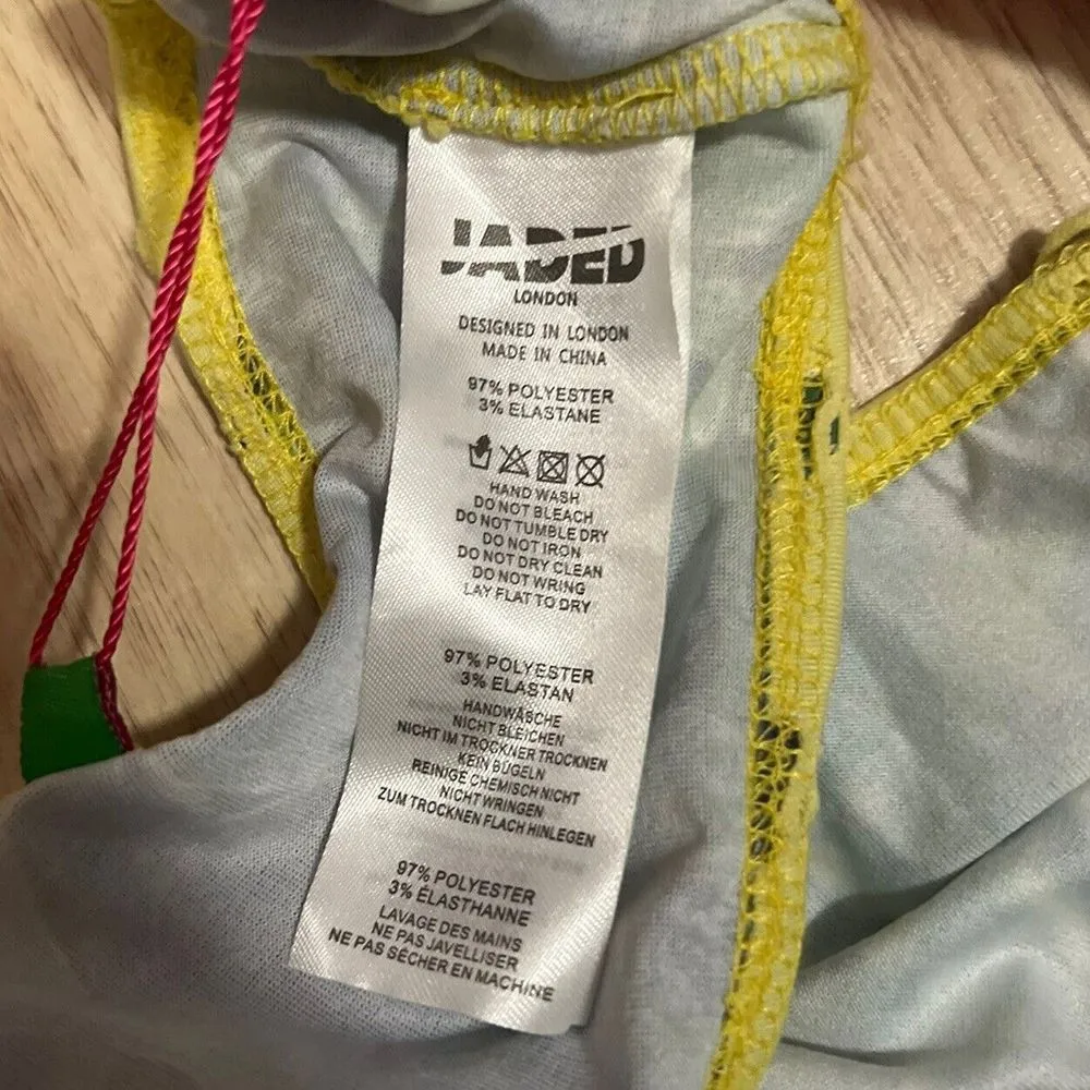 Jaded London Women's Asymmetric Overlay Top Knit Mix Size 6 NWT One Shoulder - Image 8