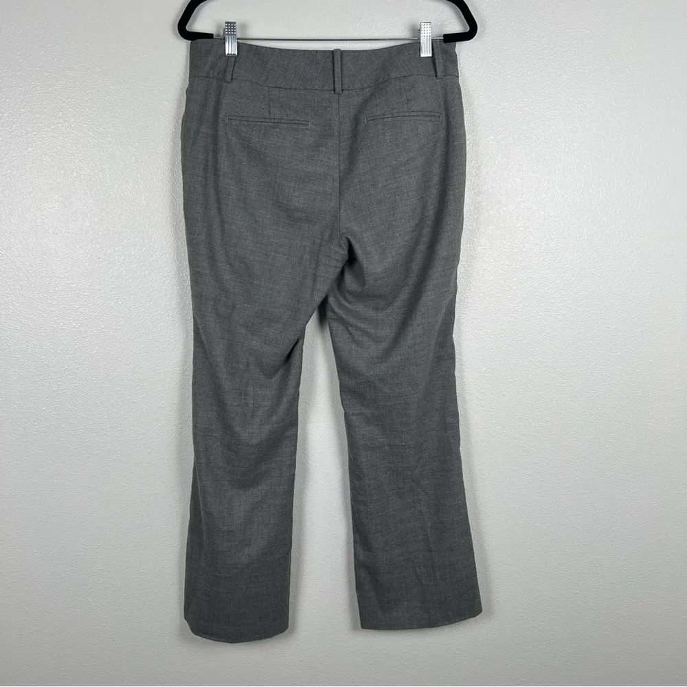 Ann Taylor Wool Blend Trousers‎ Gray Sz 8 - Image 5