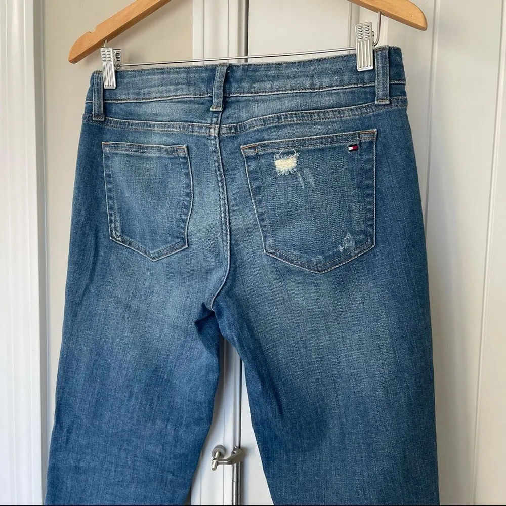 Tommy Hilfiger patchwork boyfriend jeans size‎ 4 - Image 4