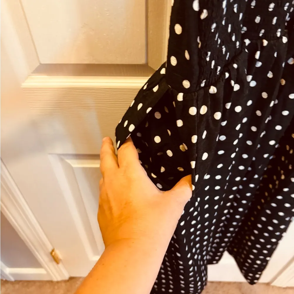 Xhilaration Black Sleeveless Sundress with Spaghetti Straps - Image 4