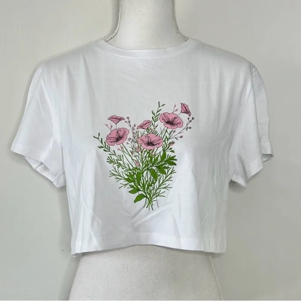 Floral crop top - Image 2