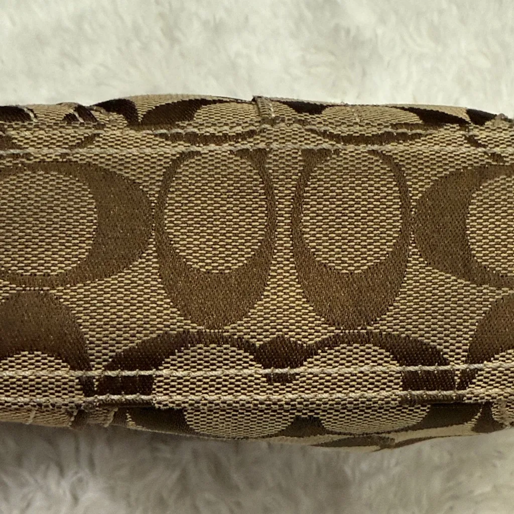 Coach  Tan and Brown Crossbody Bag - Image 10