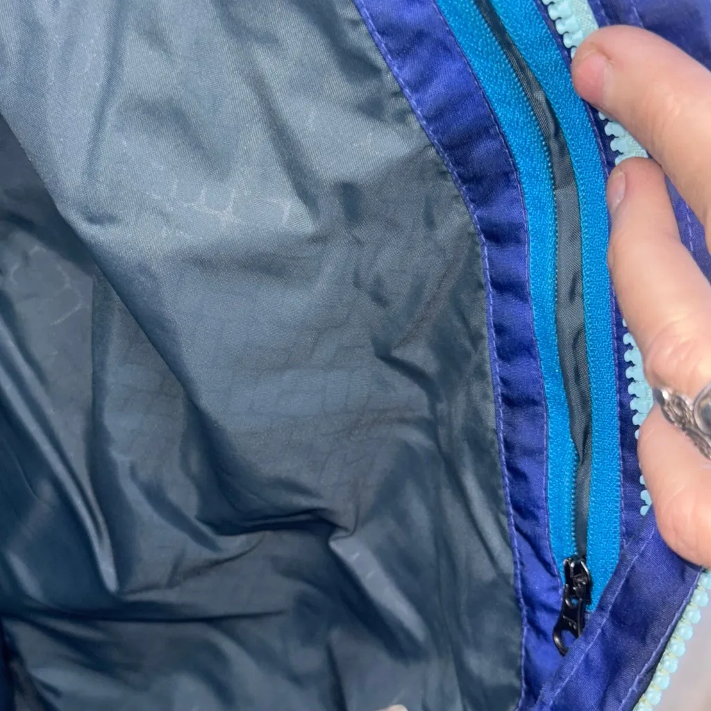 Columbia  Blue Plaid Ski & Snow Jacket Coat L - Image 6