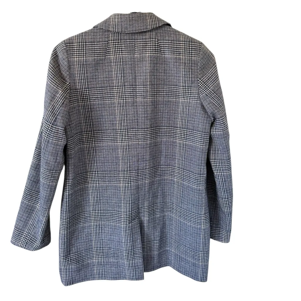 Madewell Dorset Blazer in Navy Glen Plaid - Image 4