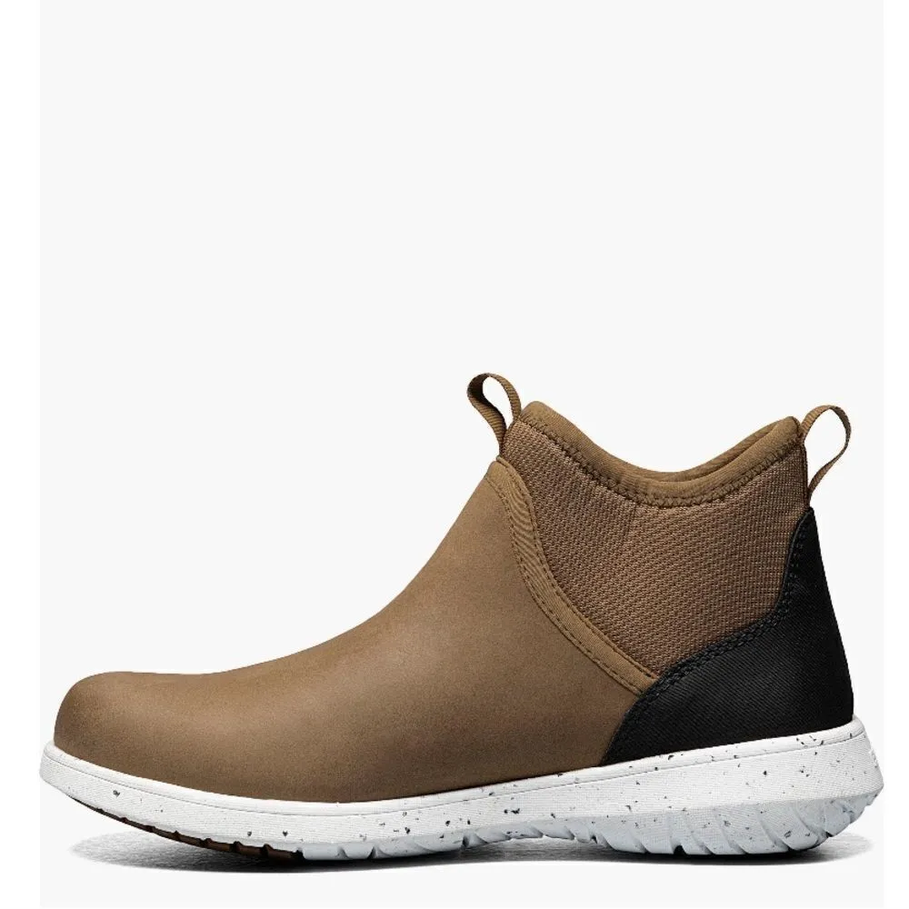 Bogs Juniper Freedom Chelsea Leather‎ Sneaker, Size 9.5, Toffee/Brown, NWT Brown - Image 5