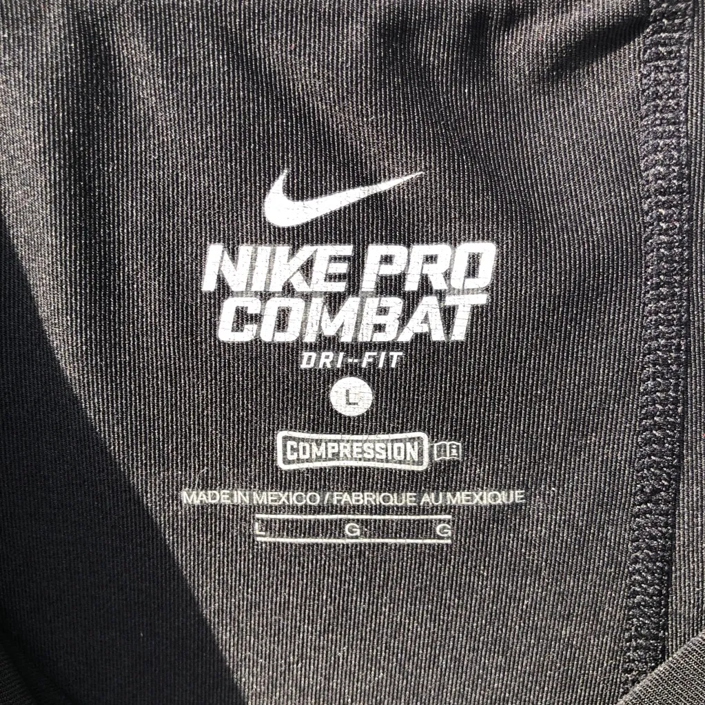 2 Pairs Nike Pro Dri-Fit Training Capri Leggings Compression Combat Size L & M - Image 10