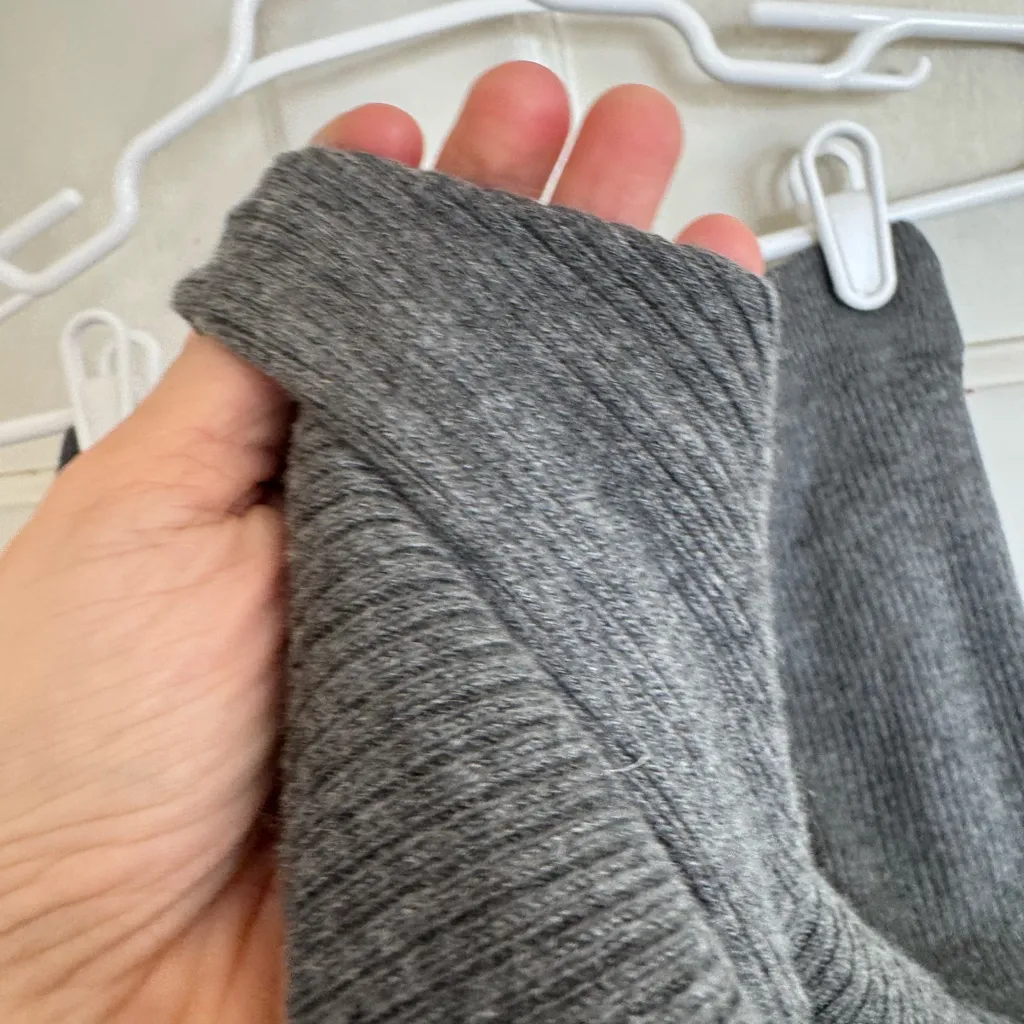 Favorite Daughter gray wool blend flared lounge pants size xs - Image 5