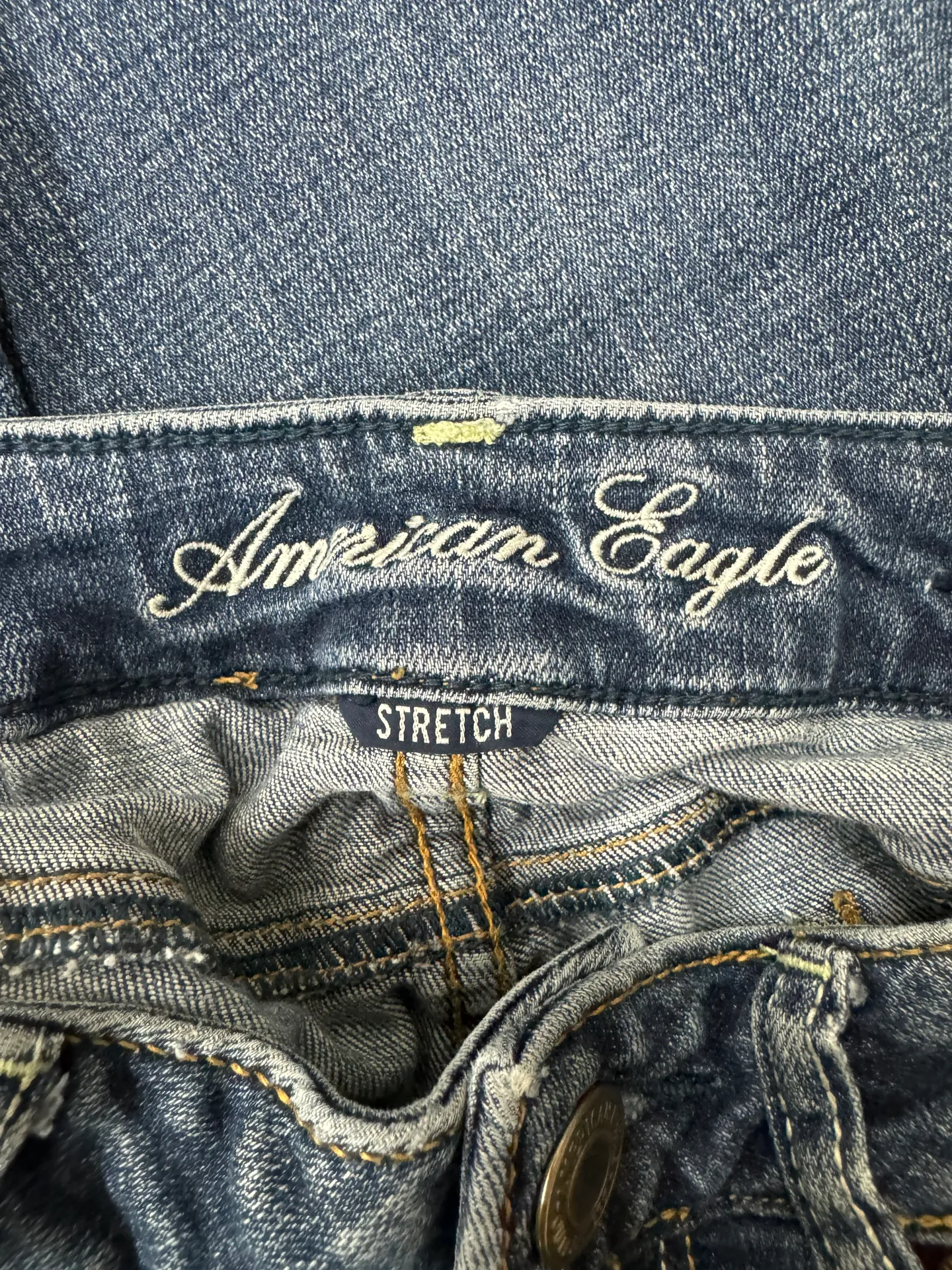 Stretch Skinny Denim Jeans Size 0 Long - Image 6