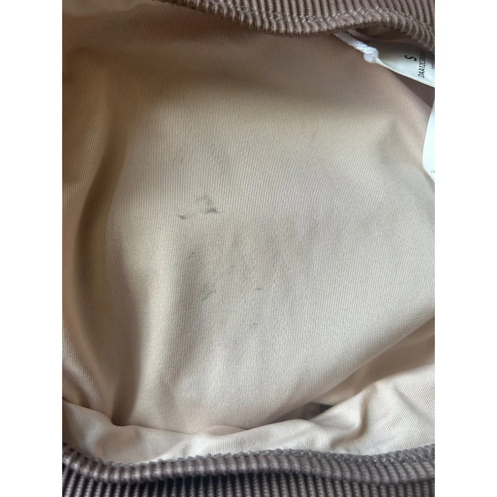 NWT Cupshe Brown Ribbed Bikini Set - Image 5