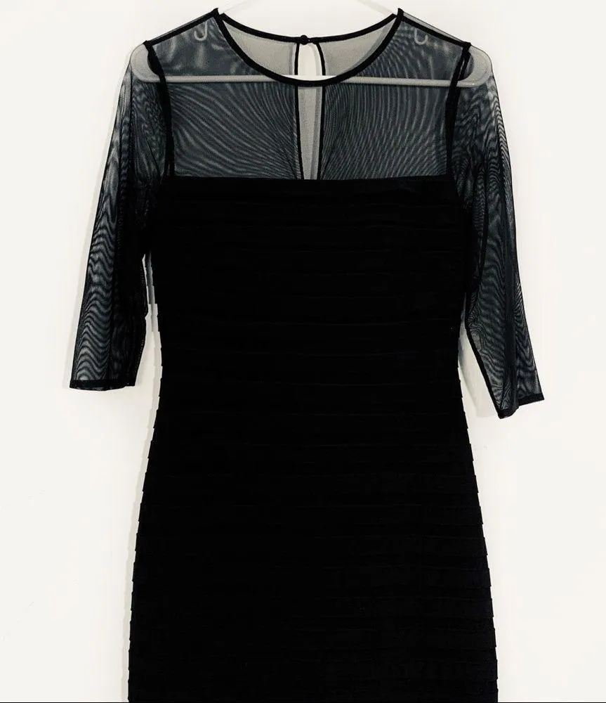 Adrianna Papell Cocktail Black Dress - Image 2