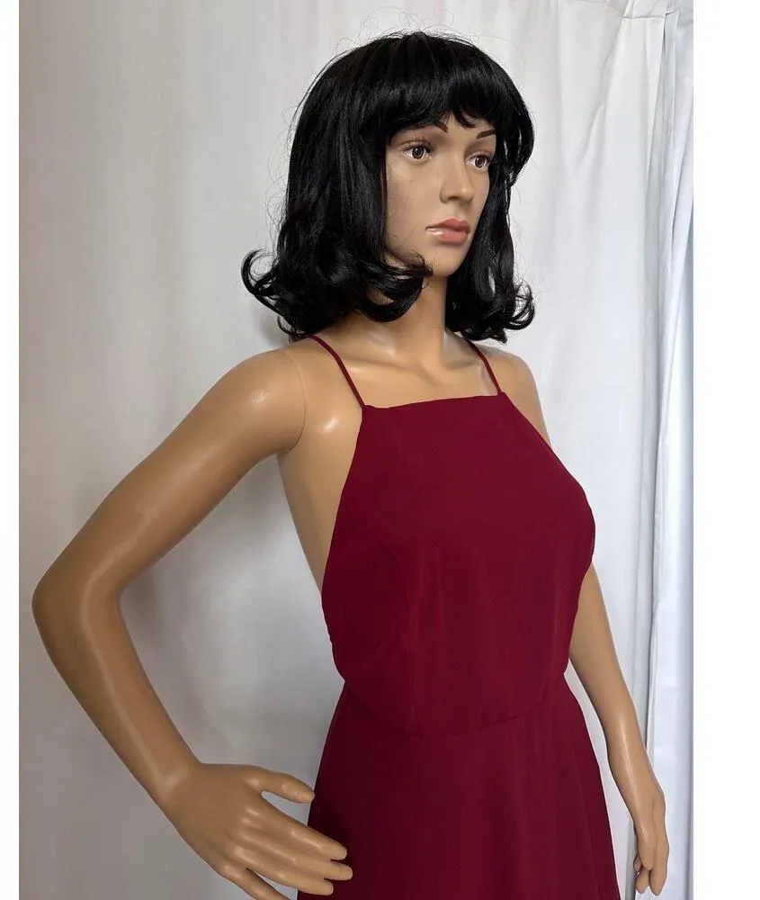 Lulus Mythical Kind of Love Wine Red Maxi Dress burgundy small - Image 16