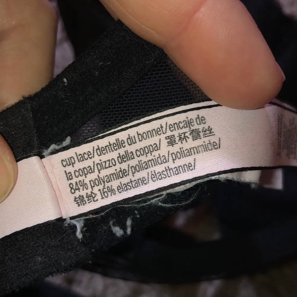 Victoria’s Secret cup lace bra size 36DD lace bra black Vs bra sexy causal bra​​ - Image 8