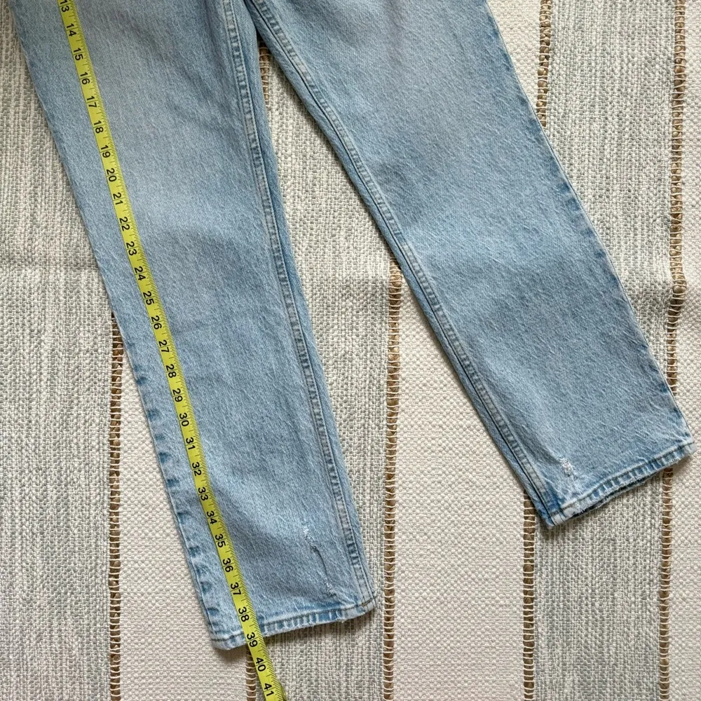 Abercrombie & Fitch  Curve Love The 90’s Straight Ultra High Rise Jeans 24/ 00 S - Image 4