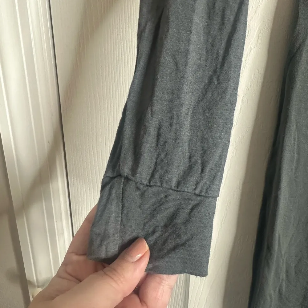 Adult Onesie Pajamas, Size Small Gray - Image 4