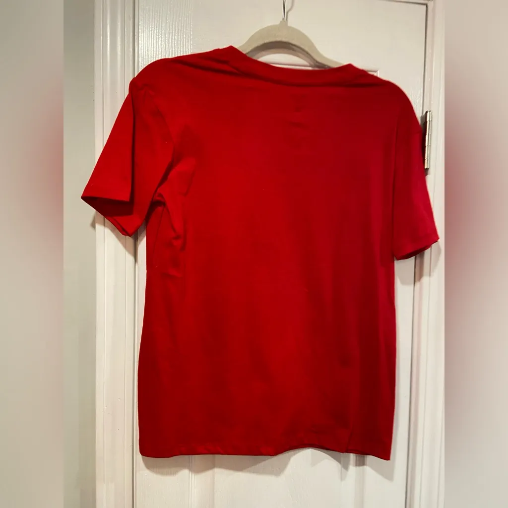 NWOT Care Bears Size XS Red Beary Merry Christmas Graphic Tee Shirt - Image 10