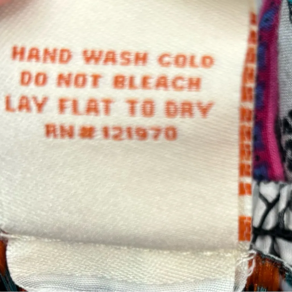 Flying Tomato S Boho Mixed Media Cotton Top - Image 7