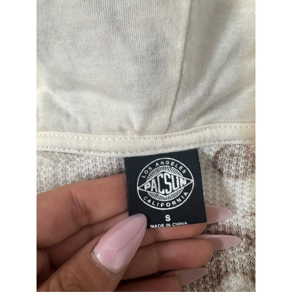 Pacsun fuzzy Sherpa jacket size small - Image 6