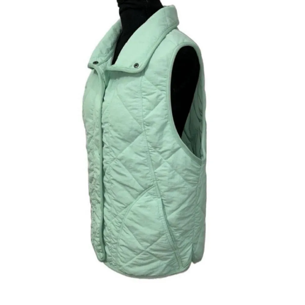 Te verde Quilted Green Lightweight
Vest(Size Small) - Image 8