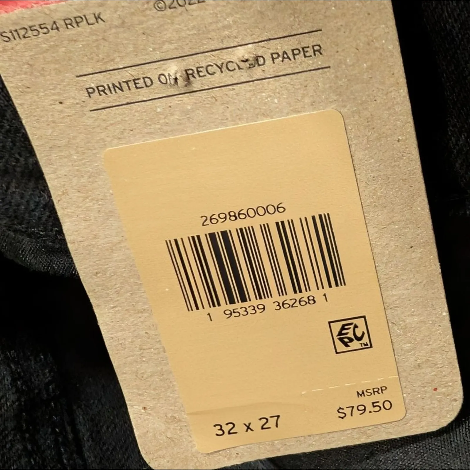 NEW‎ Levi's Womens 32 Jeans High Rise Mom 90s Style Black Denim Tapered Leg NWT - Image 5