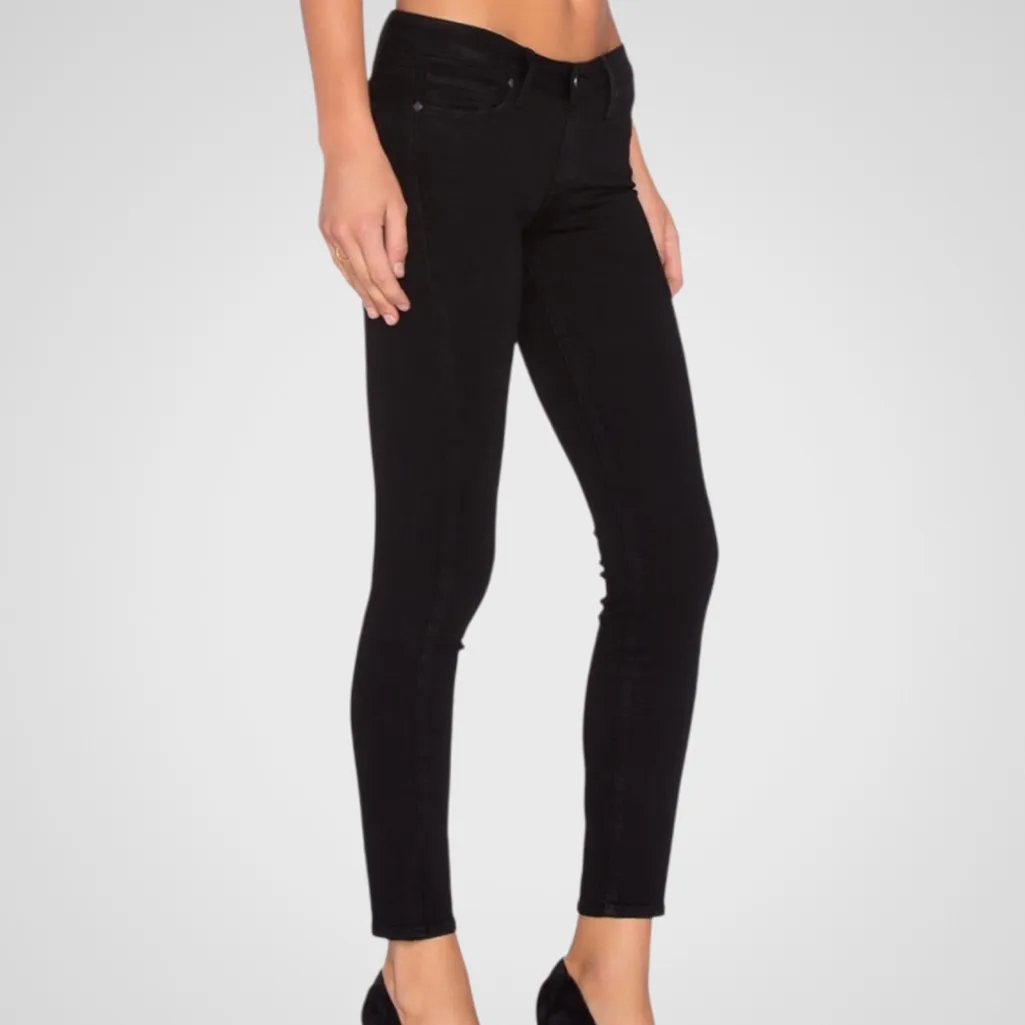 EUC PAIGE Verdugo Ankle Jeans Black Size 28 - Image 2