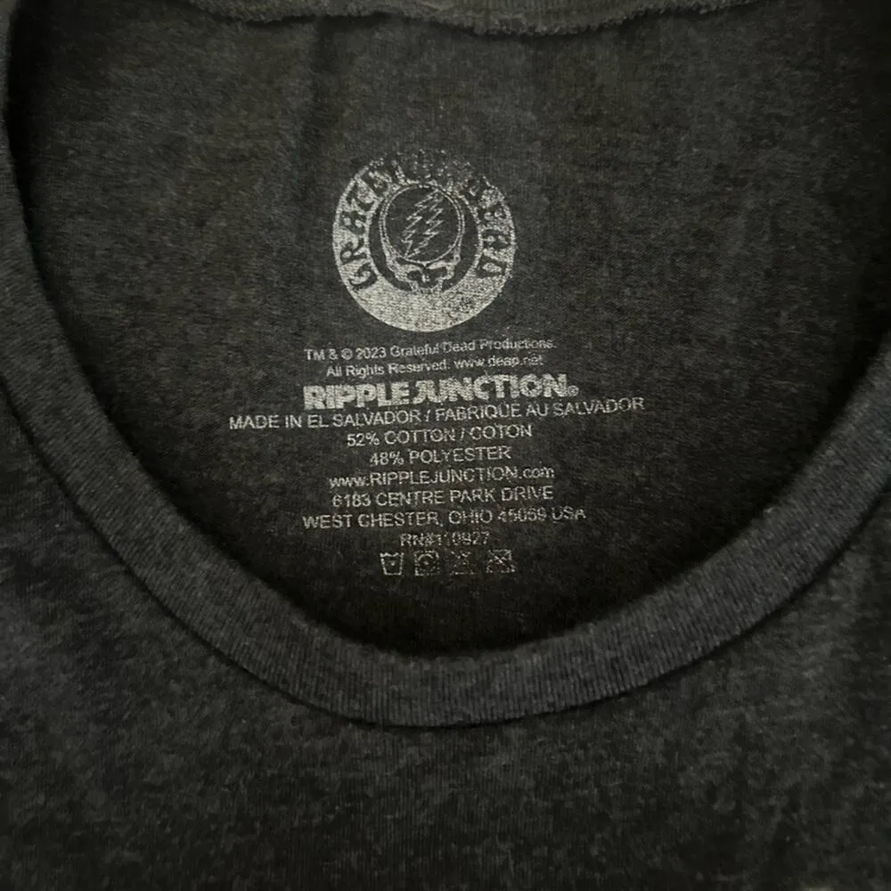 Grateful Dead Steal your face floral muscle tank M/L - Image 4