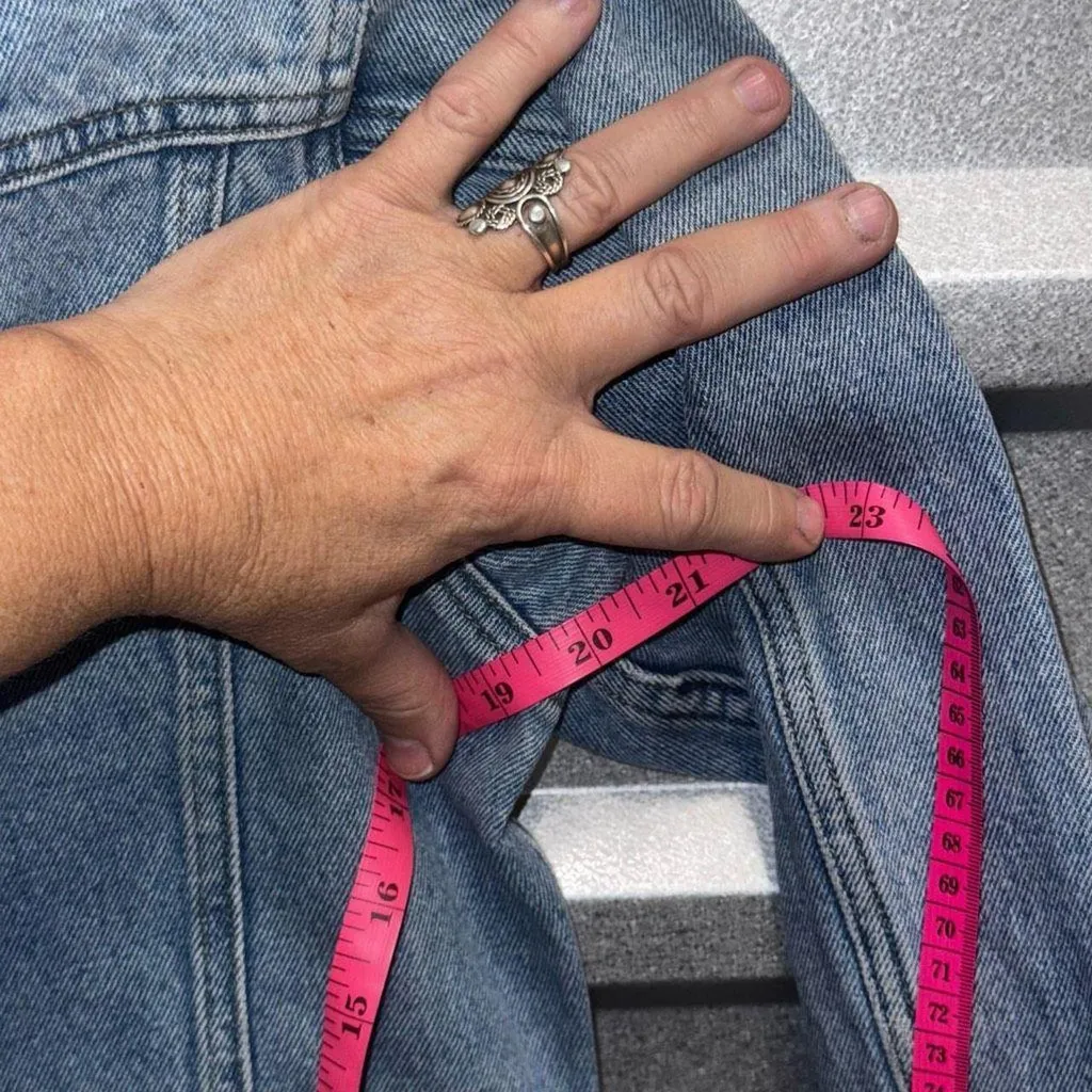 Harley Davidson denim jean jacket women's medium to large Blue Size XL - Image 7