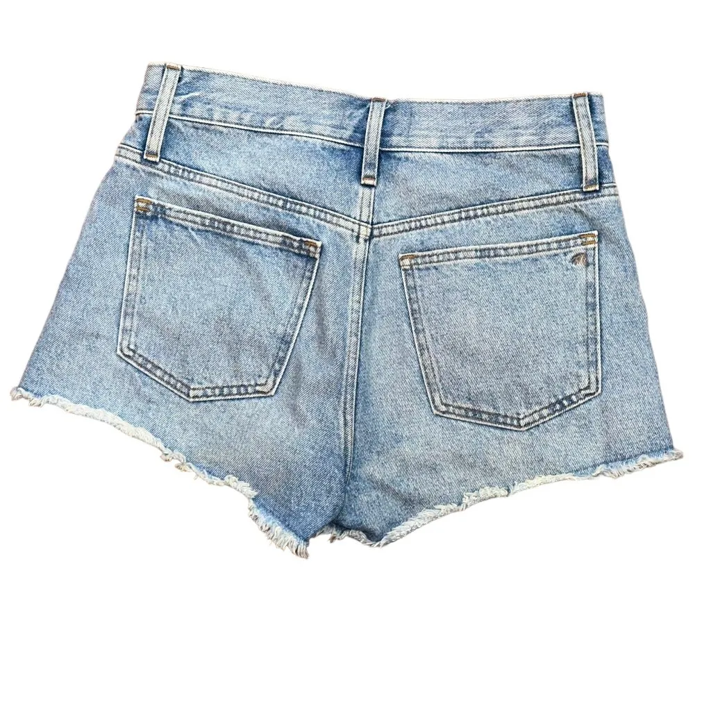 Madewell Relaxed‎ Denim Shorts Foxglen Wash Cut Off Style AJ241 Size 25 - Image 3