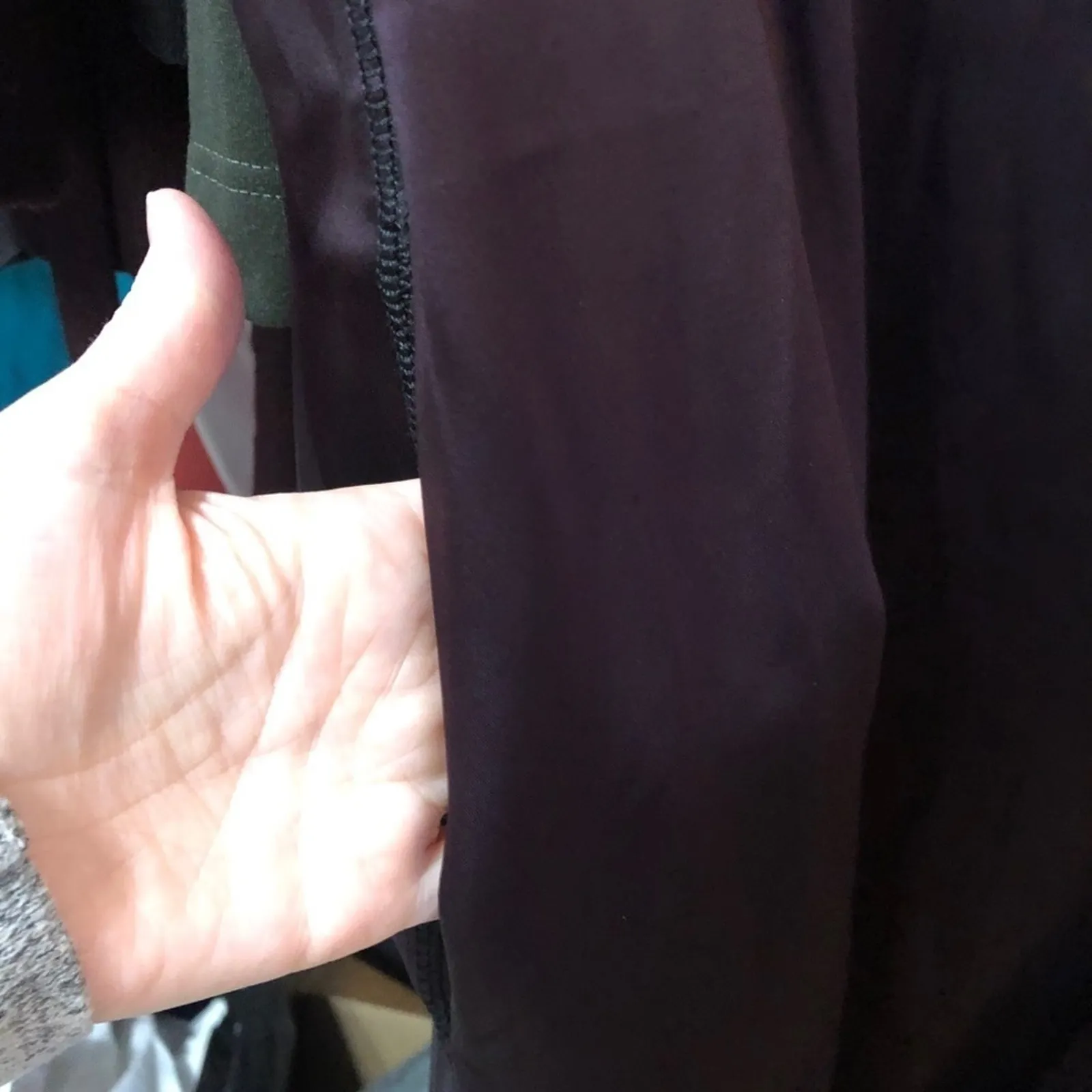 Marni Purple Silk Draped Back Formal Dress Womens 36 Quiet Luxury Classic Mini Size undefined - Image 8