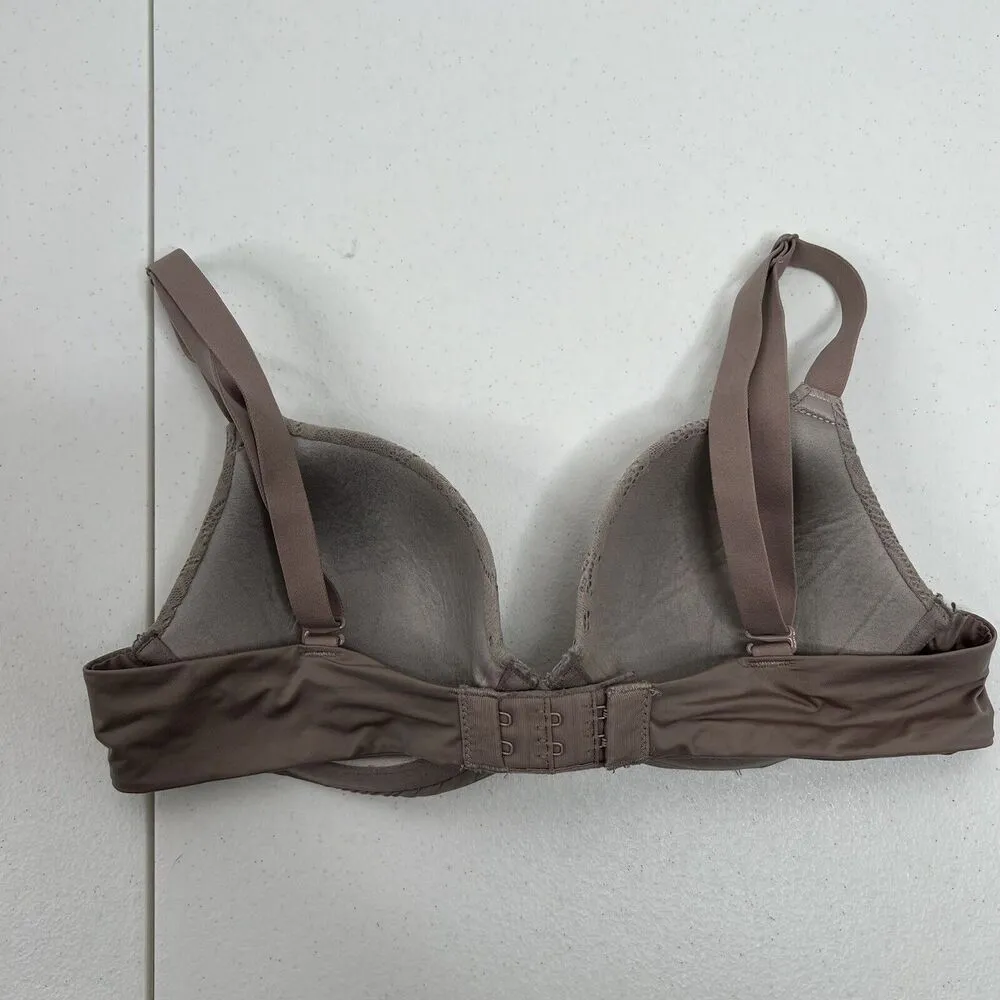 Maidenform Size 32A Bra One Fabulous Fit 2.0 Tailored Demi DM7543 Taupe Women's - Image 5
