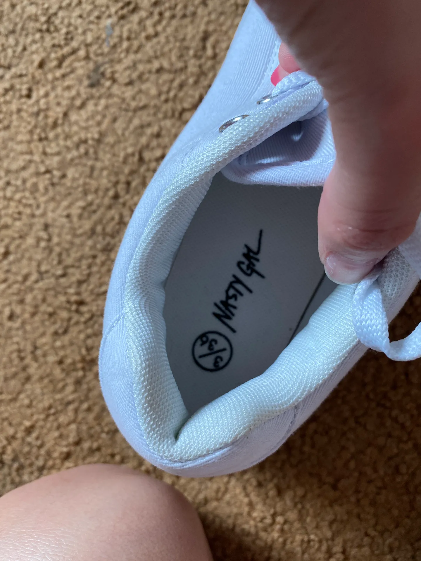 Nasty Gal White Platform Shoes - Image 3