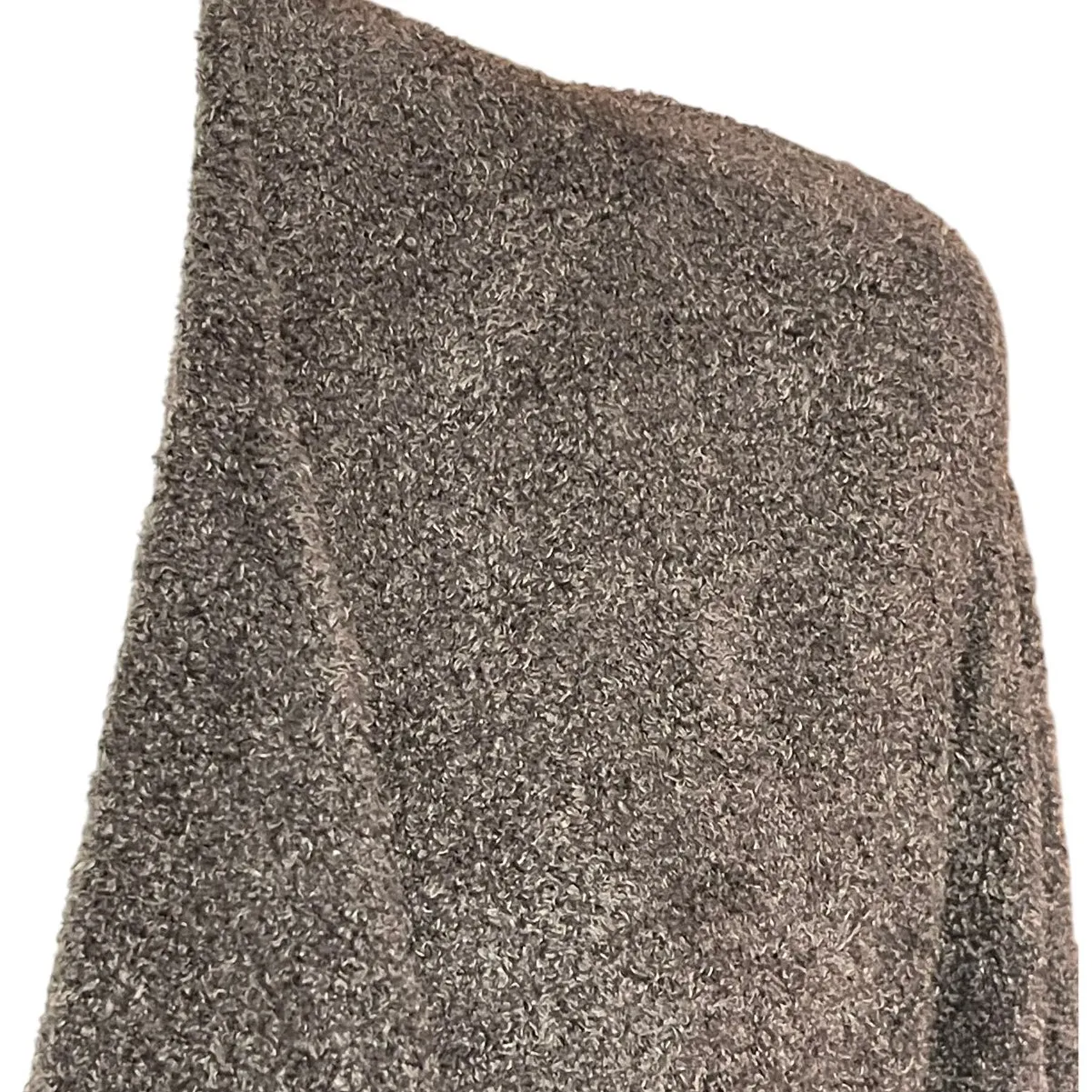 Barefoot Dreams Sz S / M CozyChic Lite Island Wrap Drape Cardigan Pockets Gray - Image 4