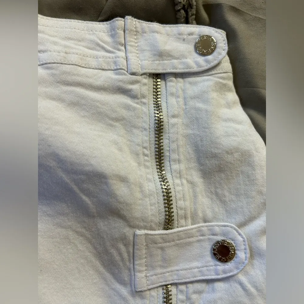 NEW EXOCET JEANS White Denim Skirt 5/6 - Image 5