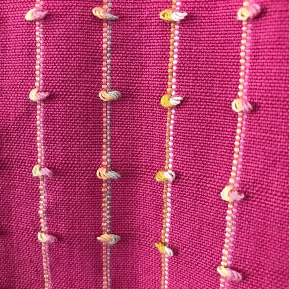 Vintage  Pink Cotton Canvas Classic Lagenlook Coastal jacket oversized S - Image 9