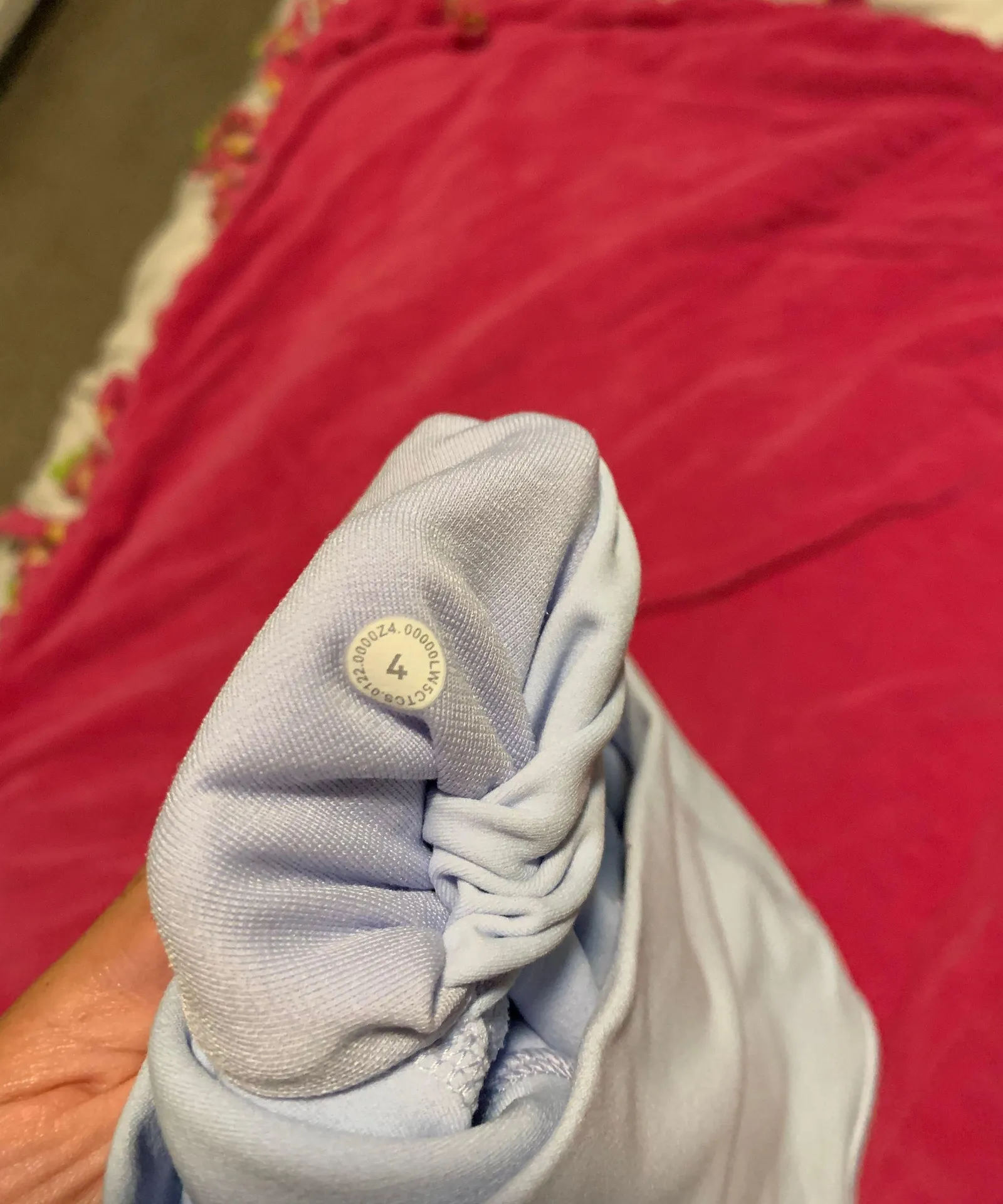 Lululemon Pastel Blue  Leggings - Image 5