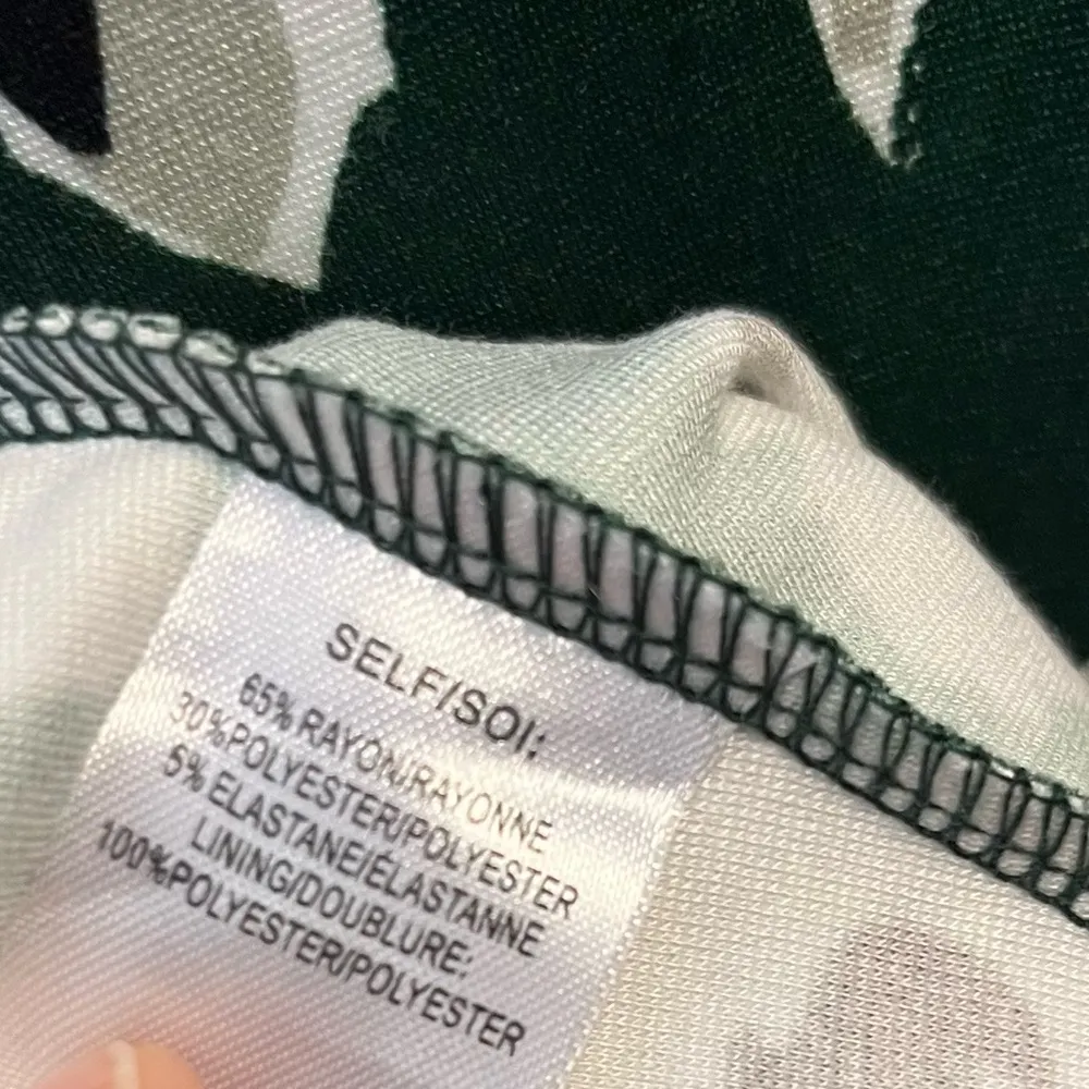 Tanya Taylor Dress Green Cream & Black Floral Thea Dress in Martini Multi 3X NWT - Image 10