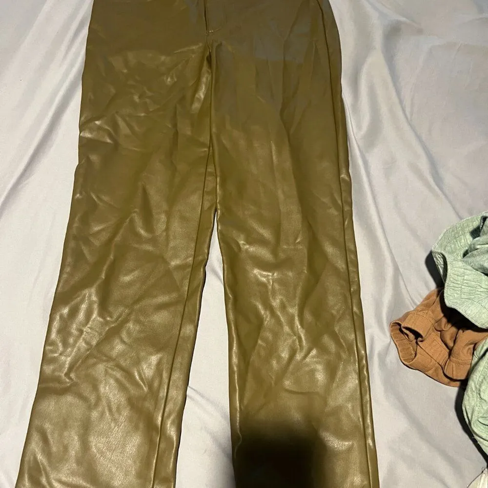 Halogen green pants size 4 - Image 3