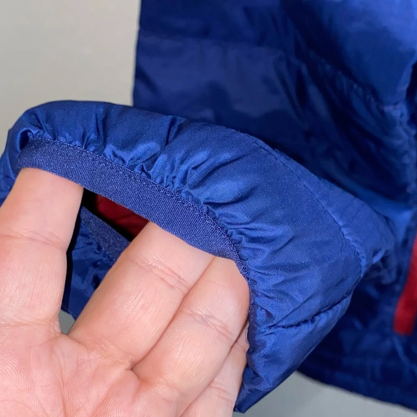 Sierra Designs Blue Lightweight Puffer Jacket Women’s Small Packable Coat - Image 6