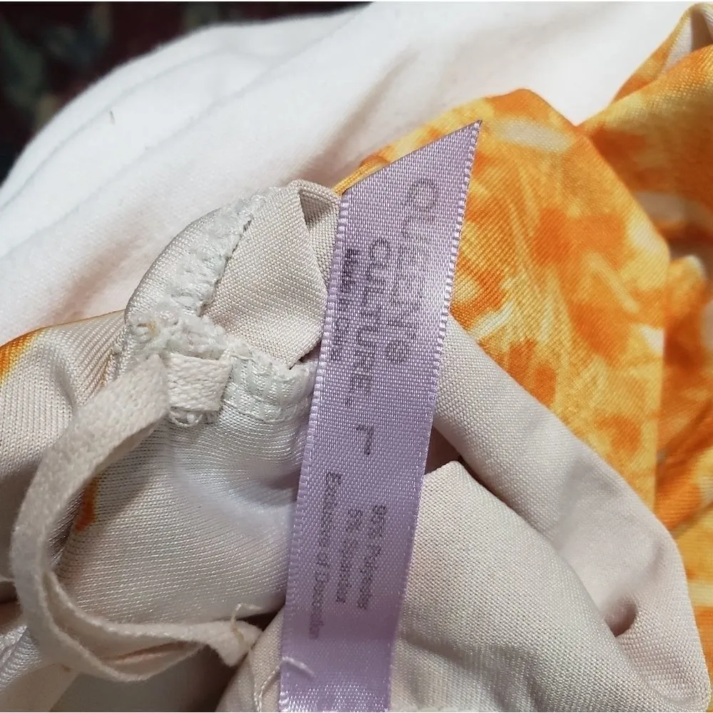 Queen Culture Empire waist dress Orange Size L - Image 5