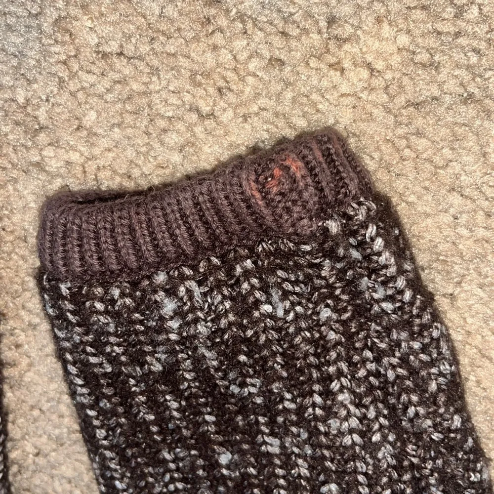 Varley Willard Half Zip True Knit Sweater Coffee Bean Brown‎ XS - Image 11