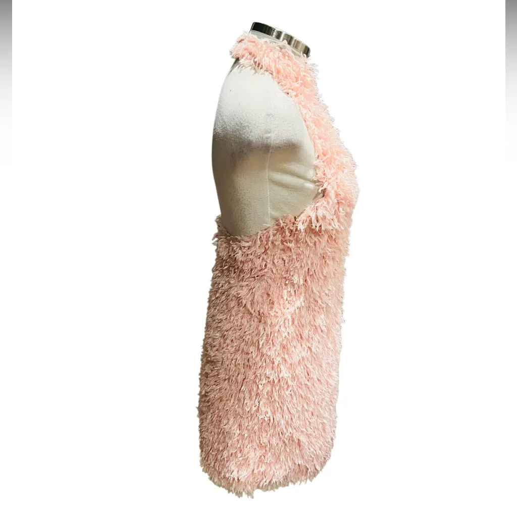 Zara Pink Feather Special Edition Zara Halter Dress Pink Size Small - Image 8