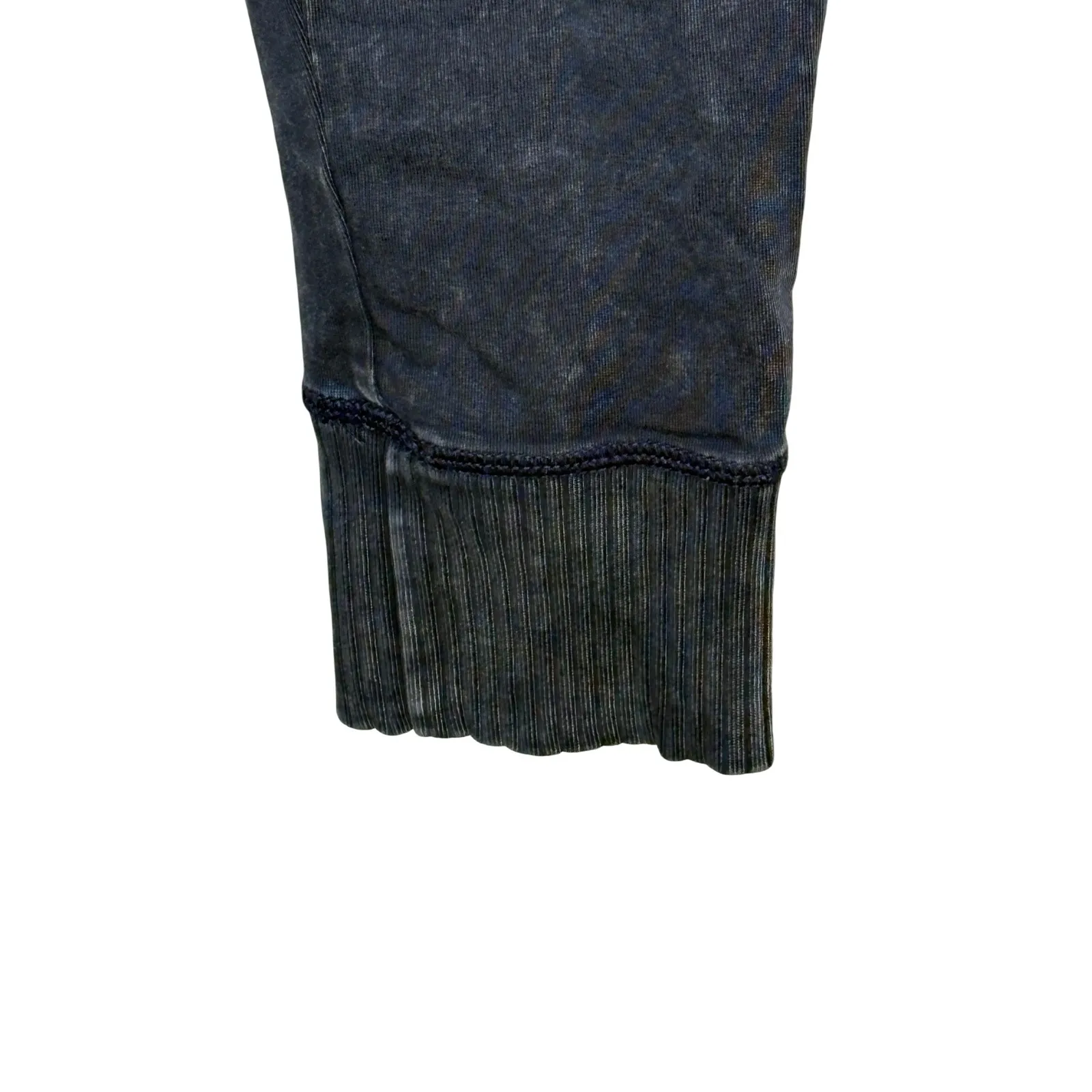 Aerie Blue‎ Mineral Wash Jogger Leggings Pockets Ribbed Women Size Medium - Image 5