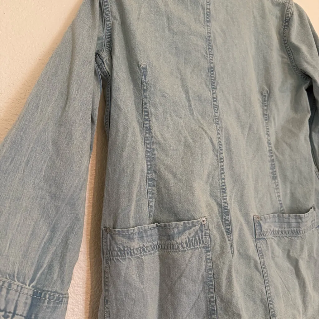 NWOT free people We The Free Maggie Denim Shortalls - Image 8