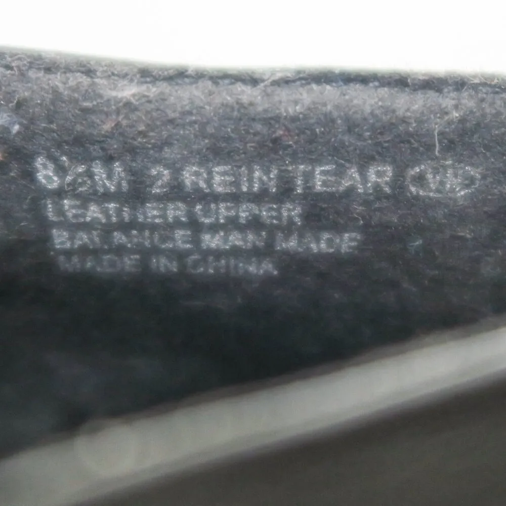 Vintage 90s A2 by Aerosoles Black Leather Heeled Loafers Size 8.5 - Image 10