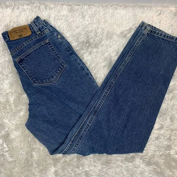 Faded Glory Vintage High Waisted Mom Jeans 100% Cotton Sz 29" waist - Image 2