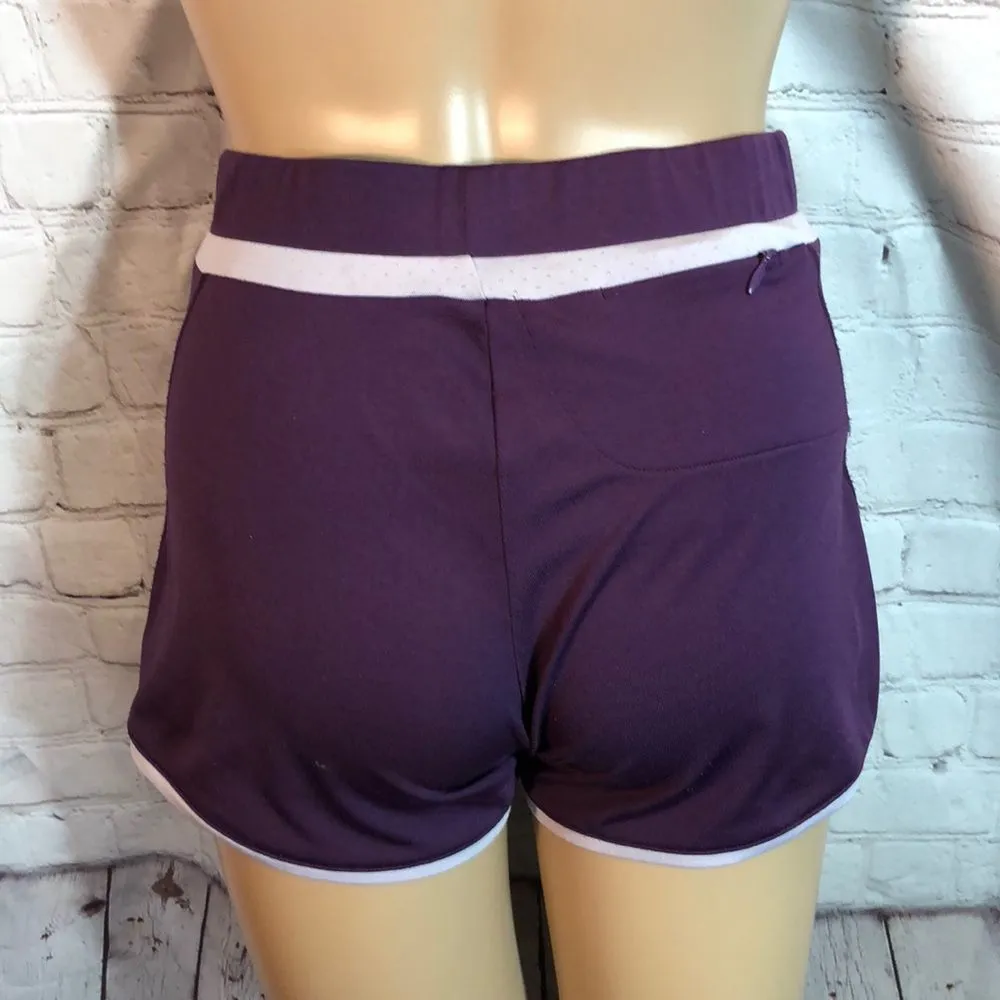 Under Armour Tight Purple Workout Short Shorts S - Image 5