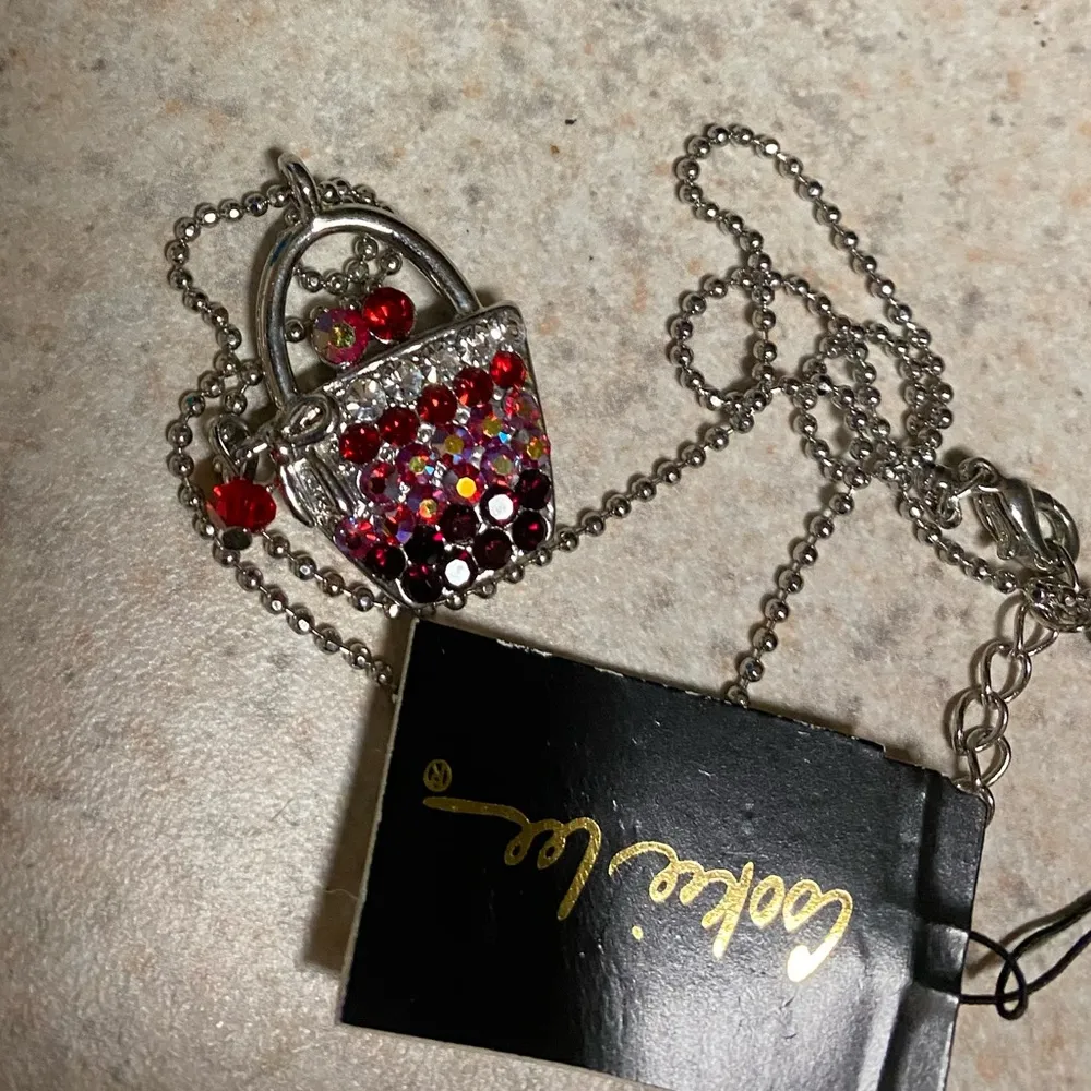 NWT Cookie Lee Crystal Pendant | Necklace - Image 2